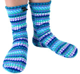 Kids' Fleece Socks - Ripple